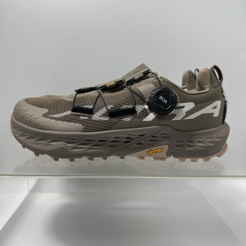 Brand New Altra Timp 5 BOA Brown AL0A85QA90X Trail  Shoe Women's Size 8.5 SAMPLE